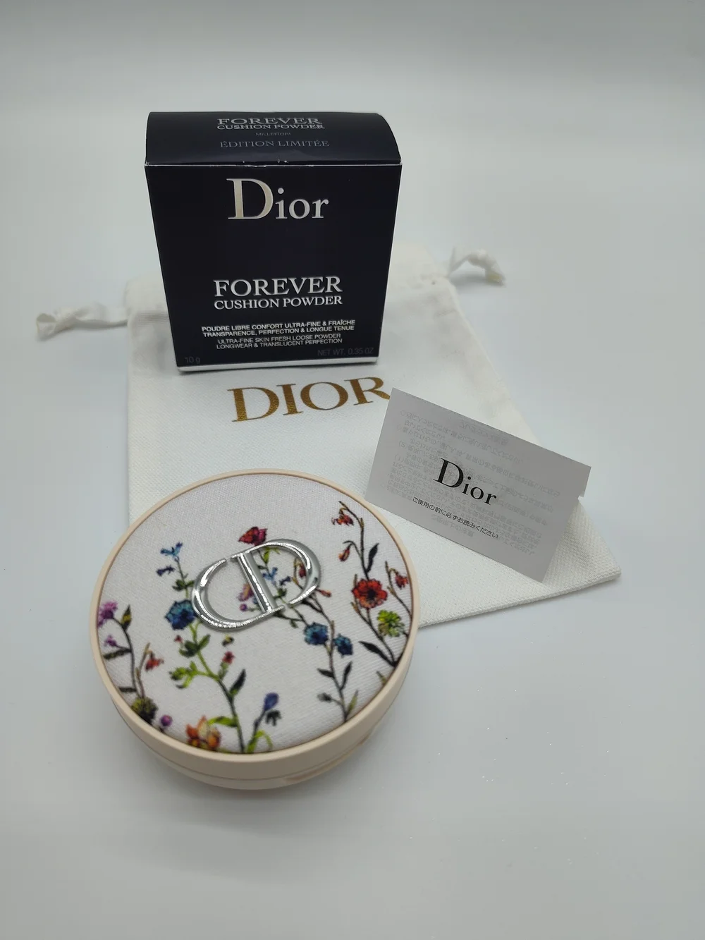 DIOR Forever Cushion Powder Millefiori Limited Edition Japan 10g NIB & Dust Bag